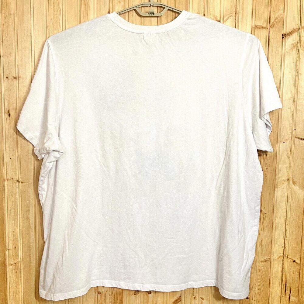 Disney Walt Disney World 50th Anniversary T Shirt Mickey White Sz 4XL Distressed - Picture 8 of 9